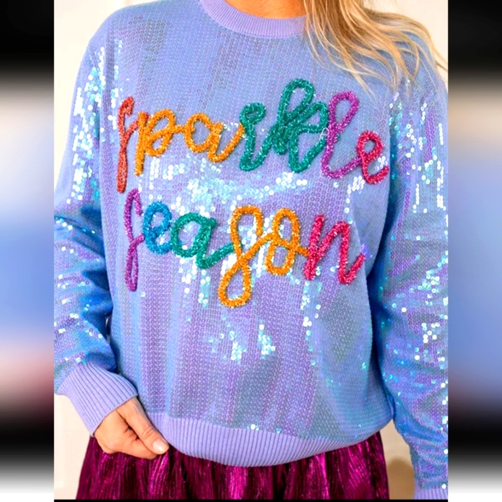 Sparkle Season Sequin Sweater